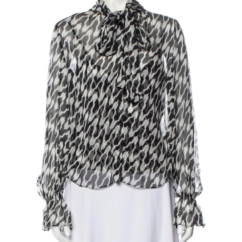 Diane Von Furstenberg silk top